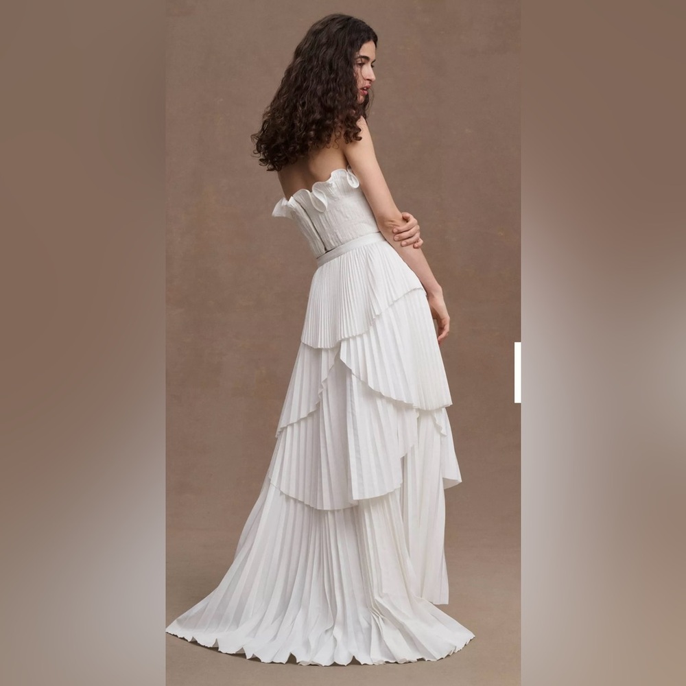 AMUR White Strapless Top - Picture 5 of 8